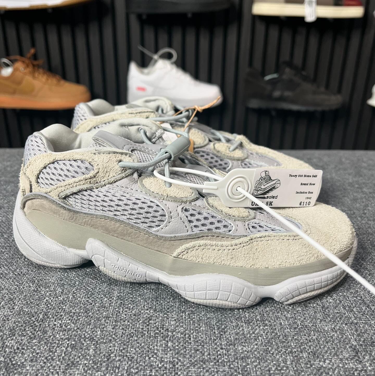 Yeezy 500 Stone Salt UK1.5