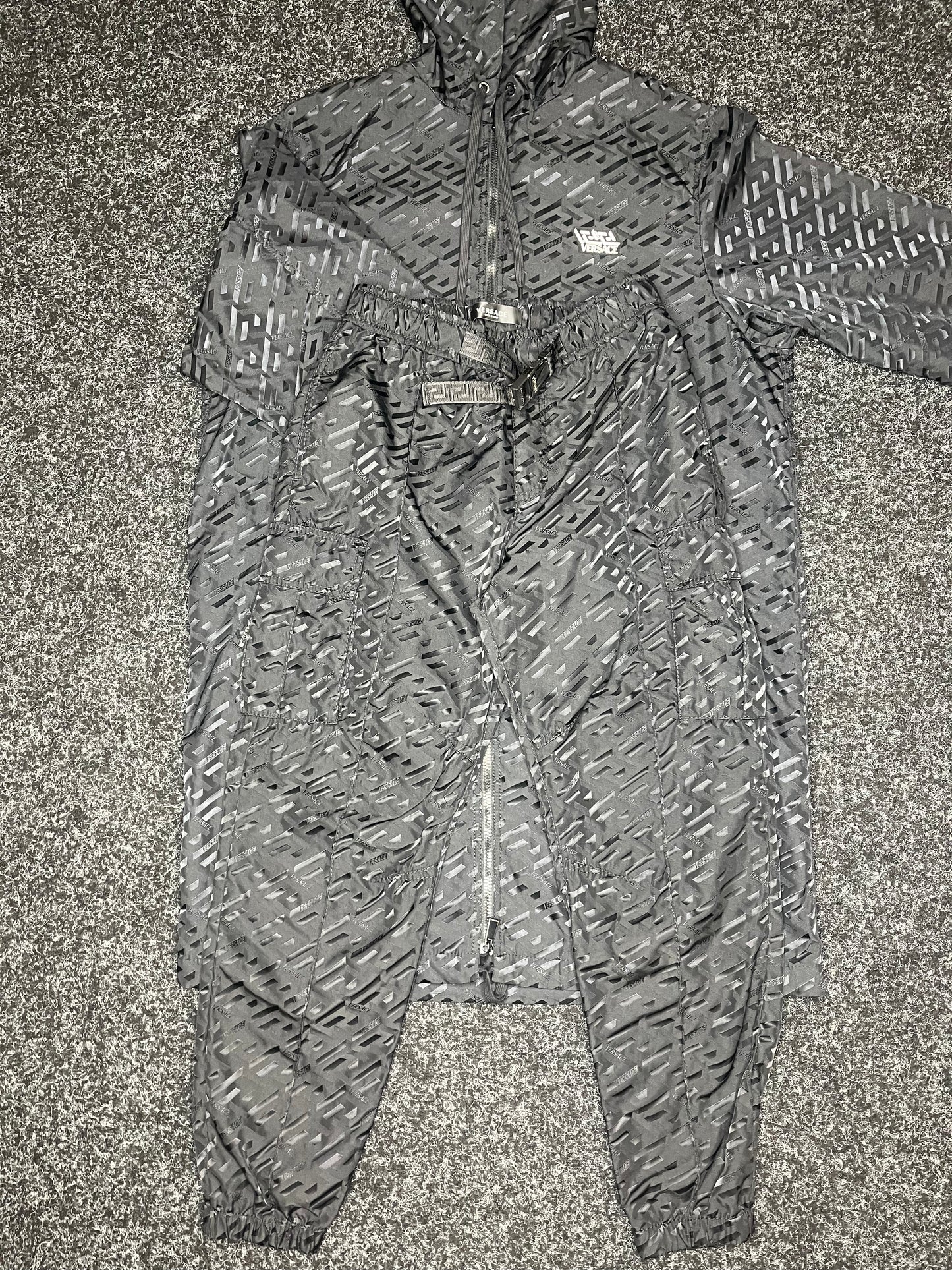 Versace Two Piece Set Black Medium 2085