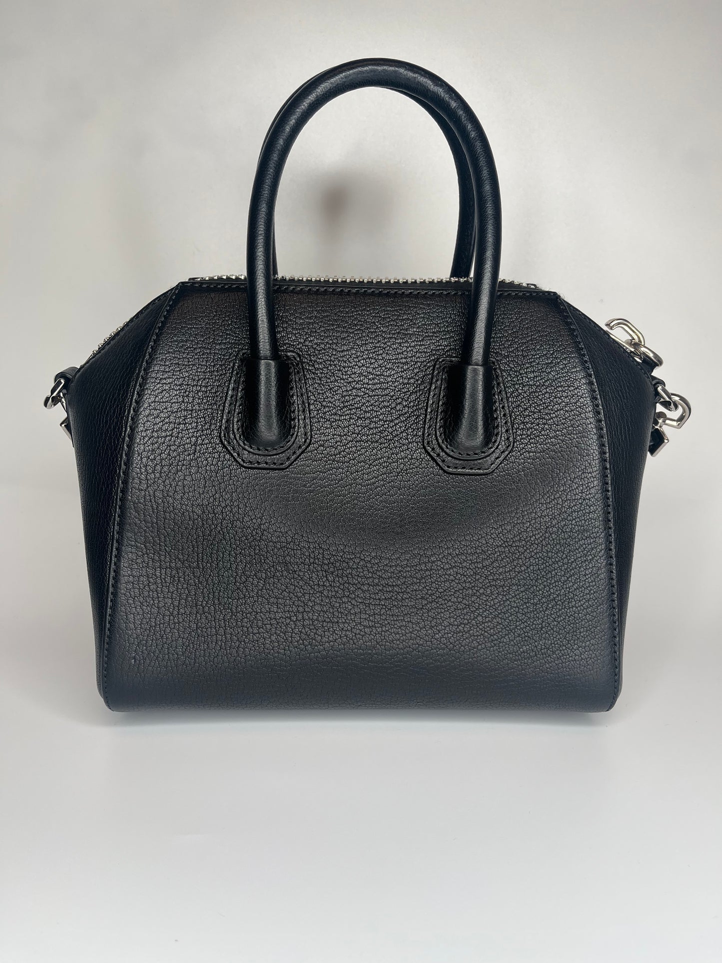 Givenchy Mini Antigona Bag Black Grained Leather 2114