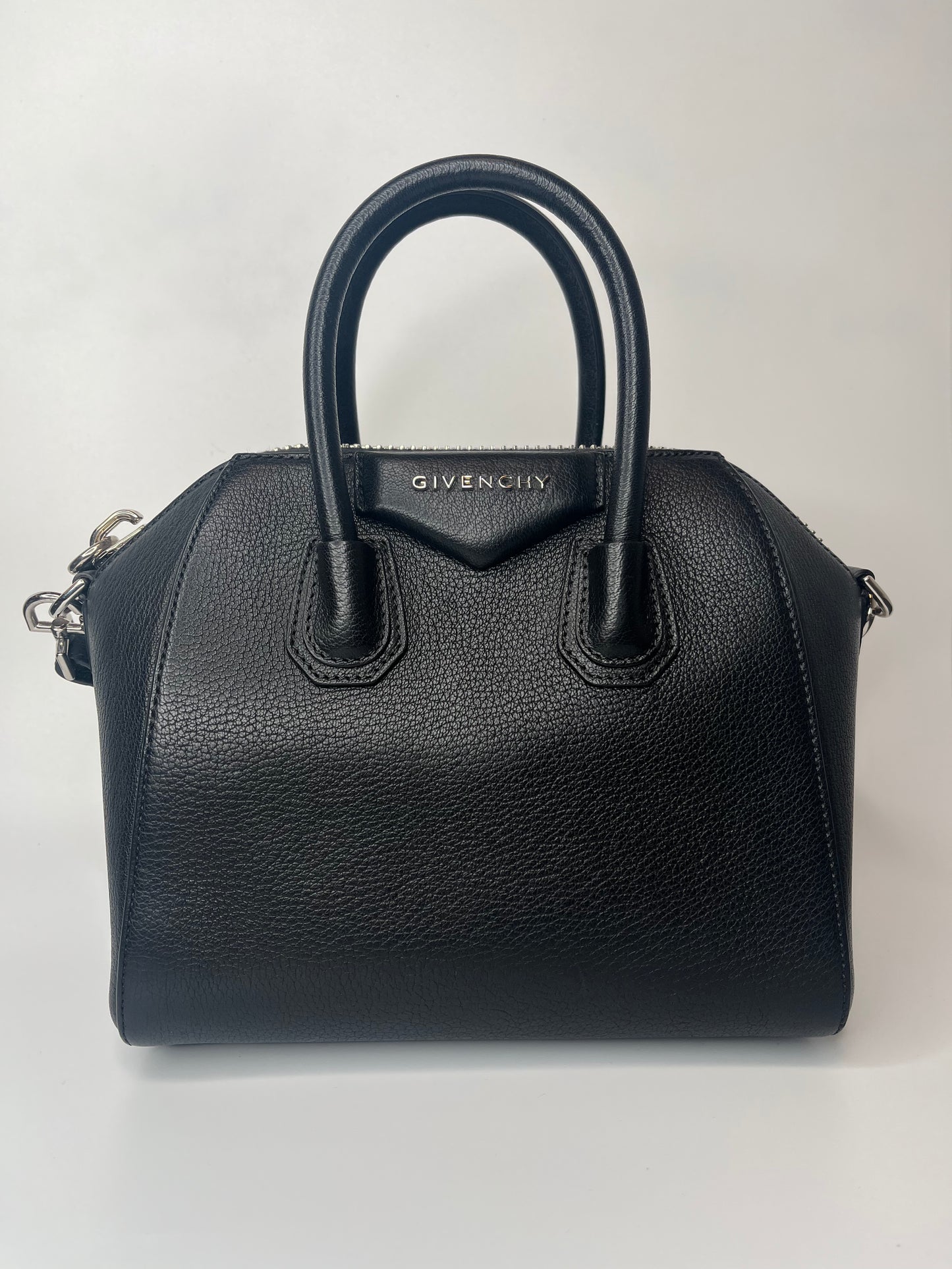 Givenchy Mini Antigona Bag Black Grained Leather 2114
