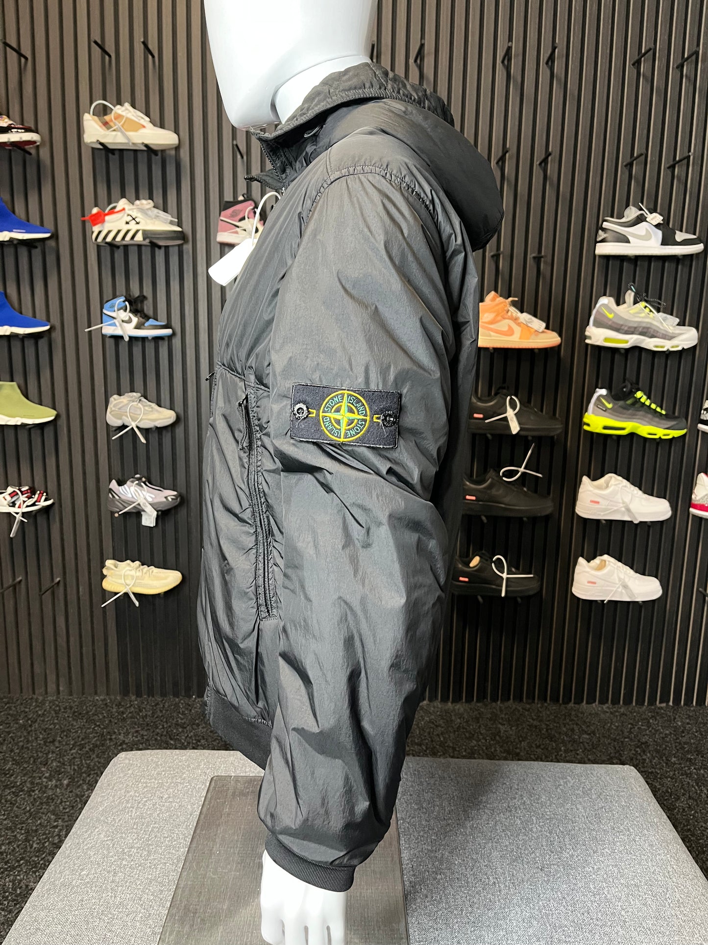 Stone Island Garment Dyed Crinkle Reps Jacket Black XL 2184
