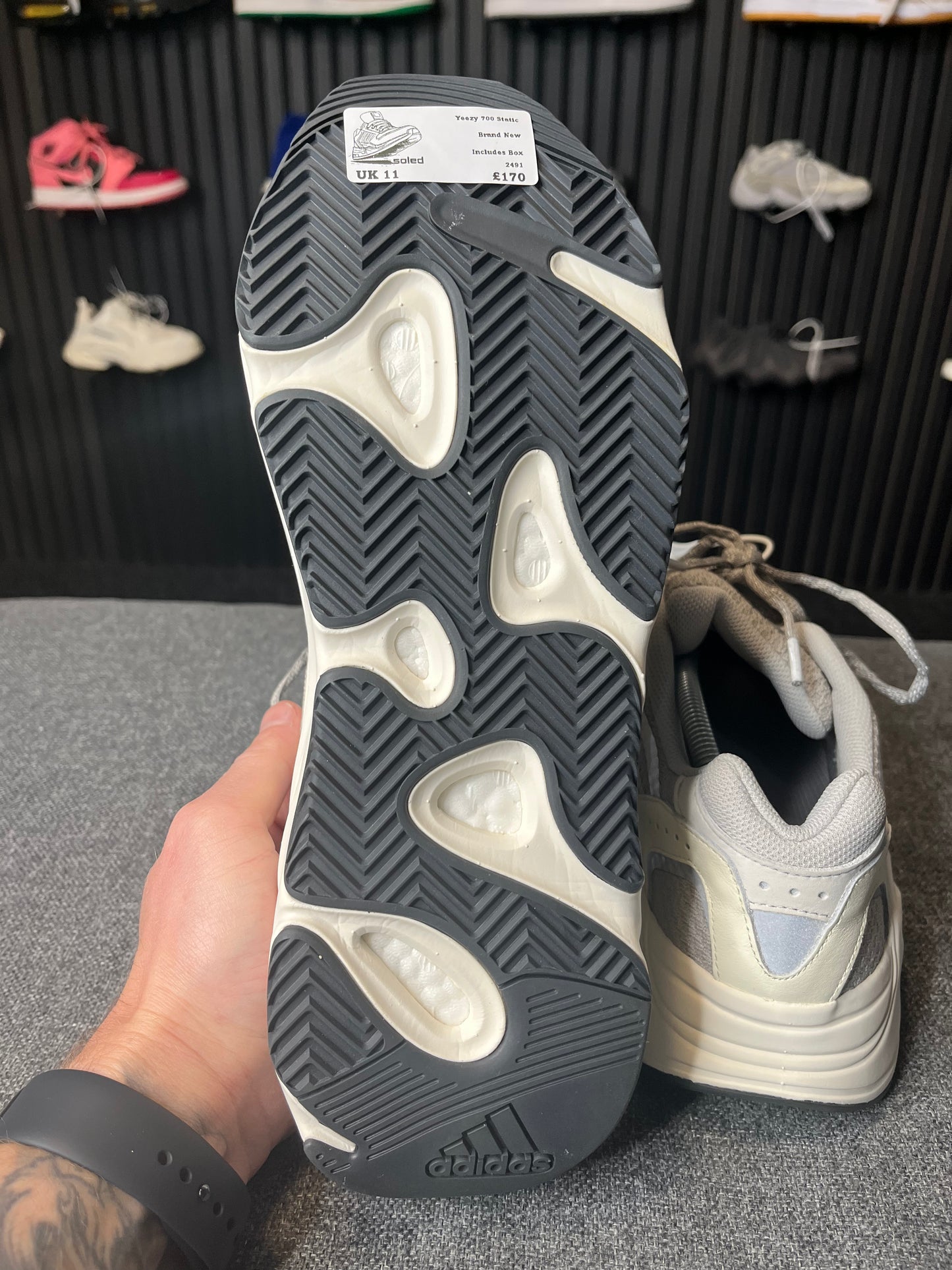 Yeezy Boost 700 Static UK11 2491