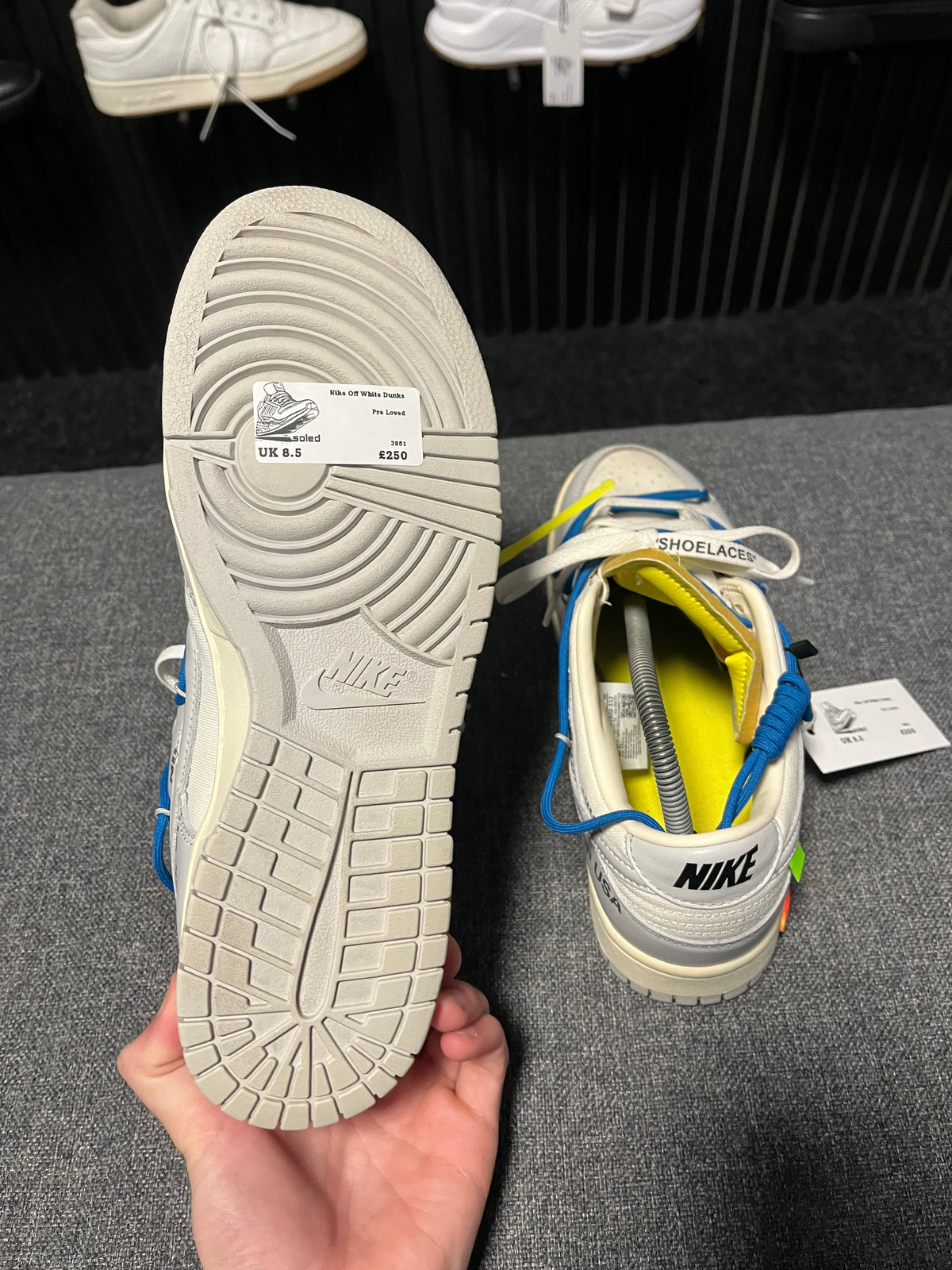 Nike Dunk Off White UK 8.5 3851
