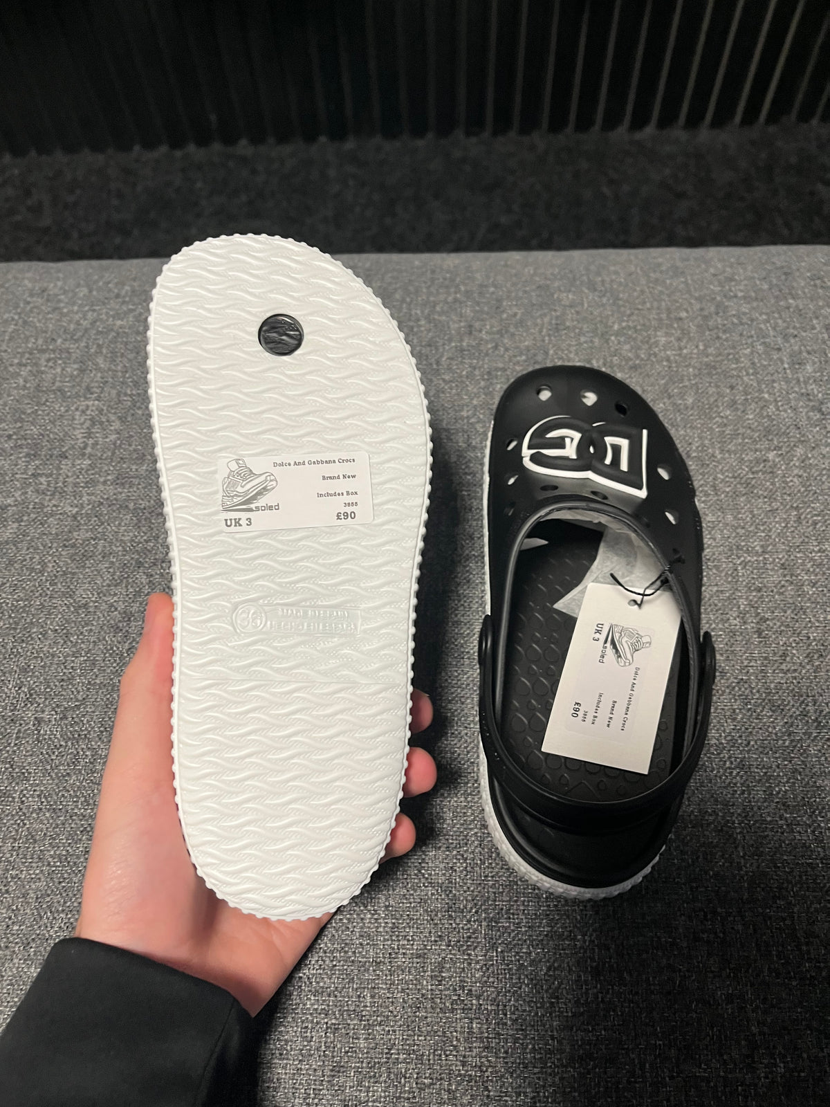Dolce And Gabbana Crocs UK 3 3855