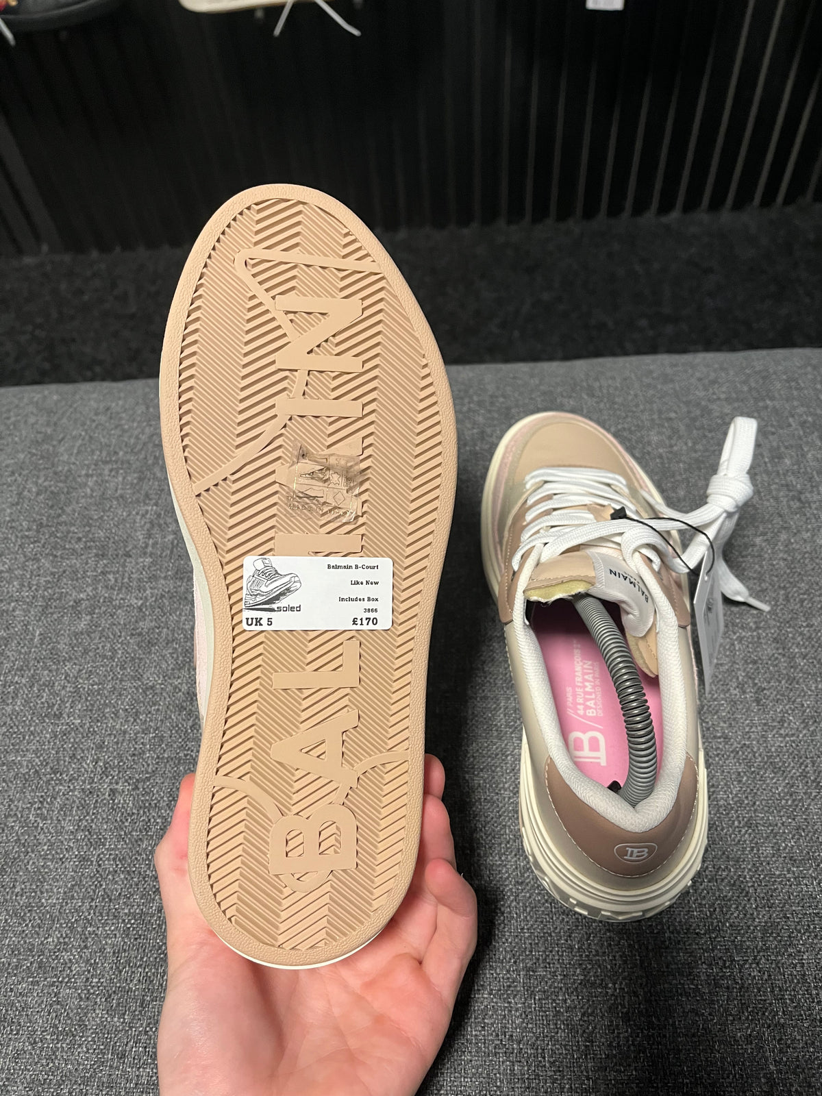 Balmain B-Court UK 5 3866
