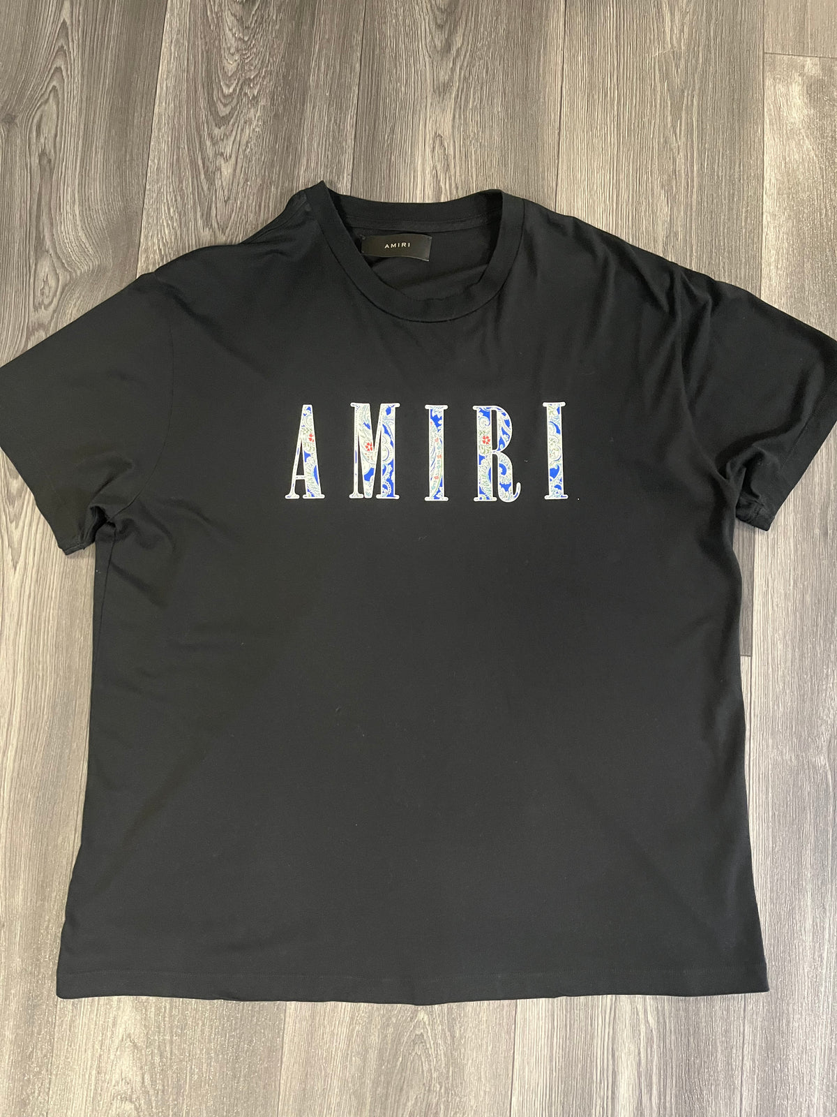 Amiri Paisley Tee Large 3882