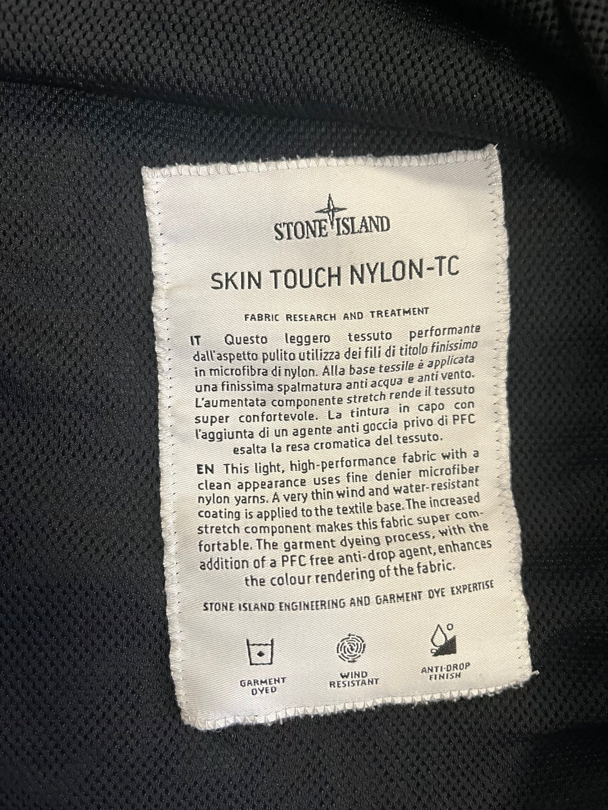 Stone Island Skin Touch Nylon XXL 3876