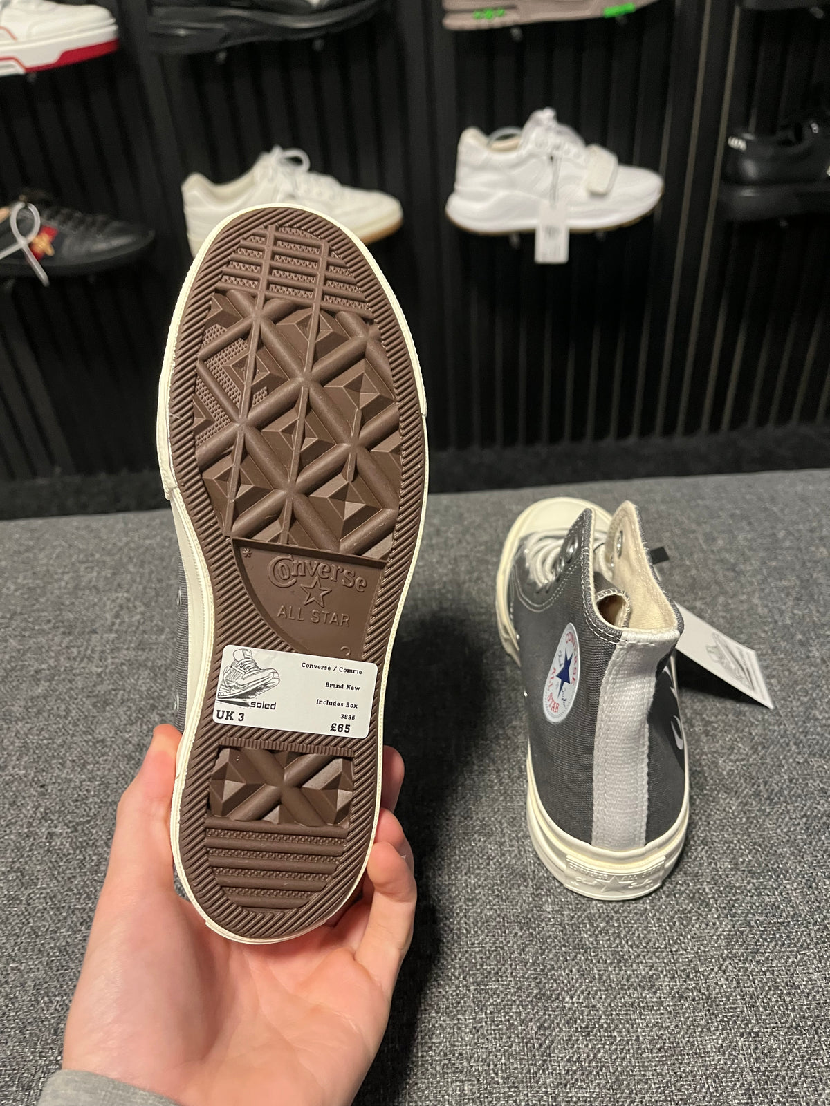 Converse / Comme Des Garscons UK 3 3885
